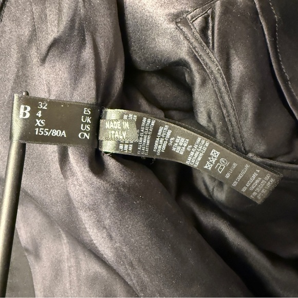 La Perla SS17 Corset Bustier Blazer Jacket Wool Black XS Runway RARE Italian - Picture 13 of 14